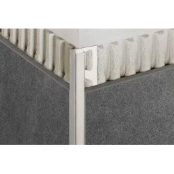 QUADEC AC ALUMINIO BLANCO 8 mm TRAMO 2,5 ml1