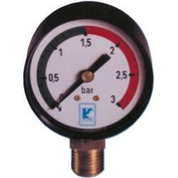 MANOMETRO 1/4\" 3 kg/cm RADIAL1